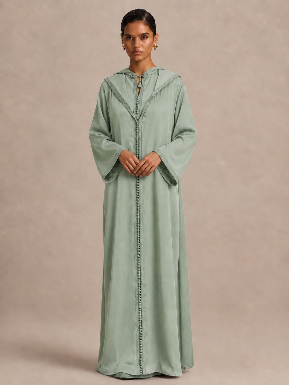 Djellaba simple et pantalon