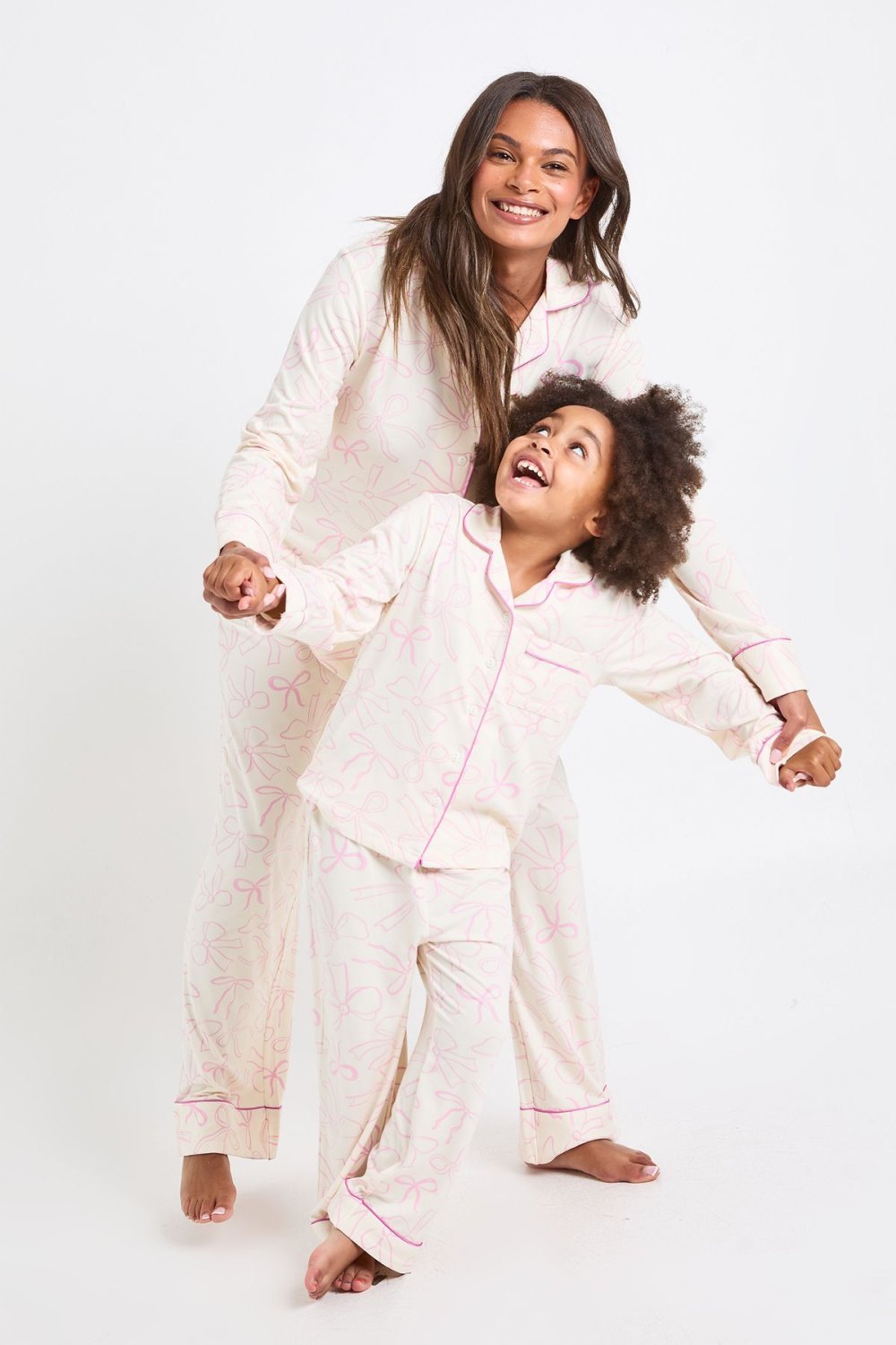Pyjama chemise et pantalon tout doux