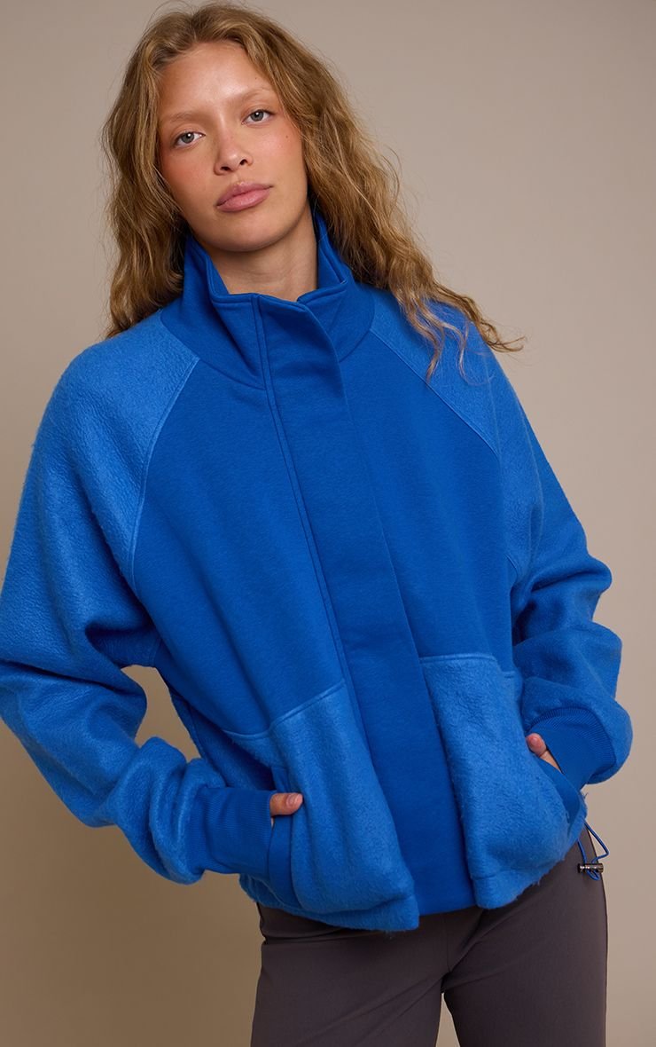 Zip-up fleece - Black