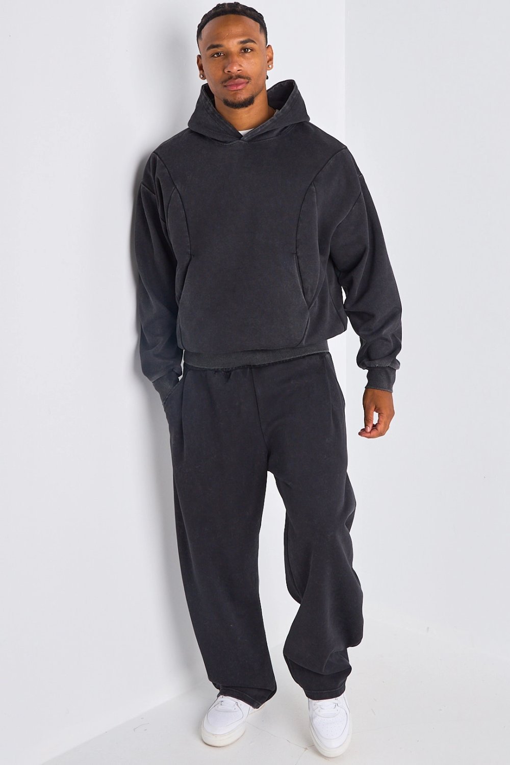 Survêtement sweat b capuche w jogging k7el chiné