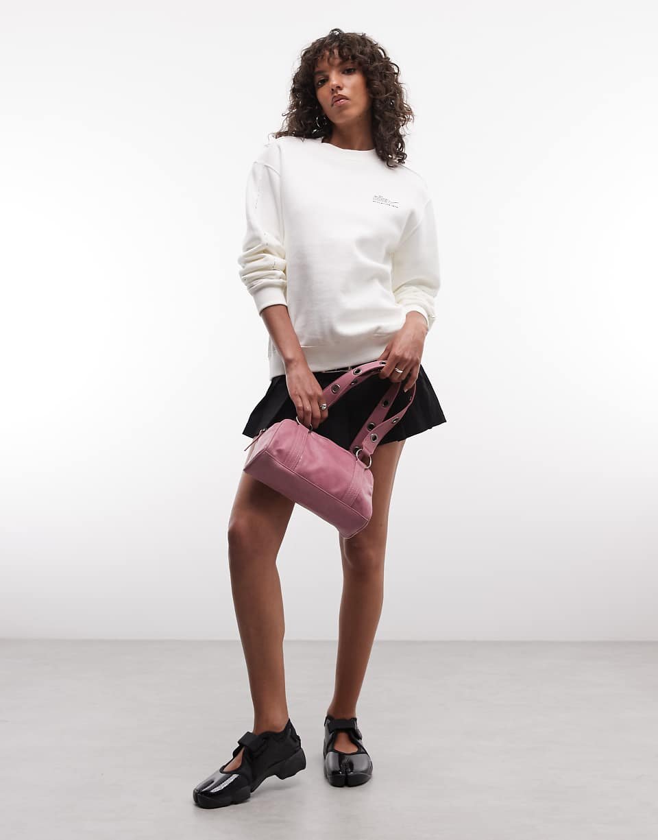 Studio Fleece - Sweat de sport mi-épais - Crème