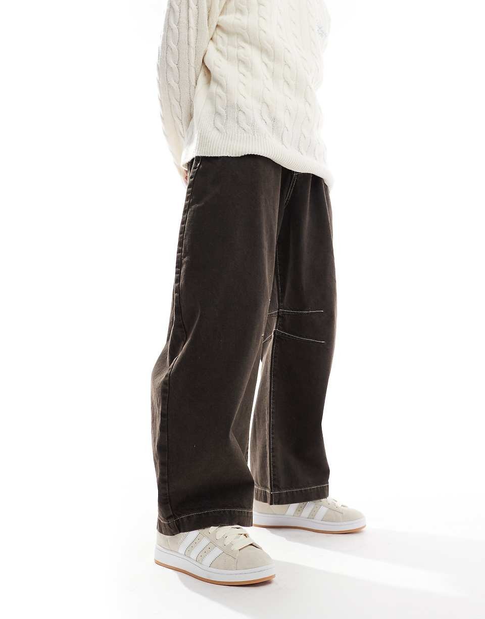 Campus trainers in off-white