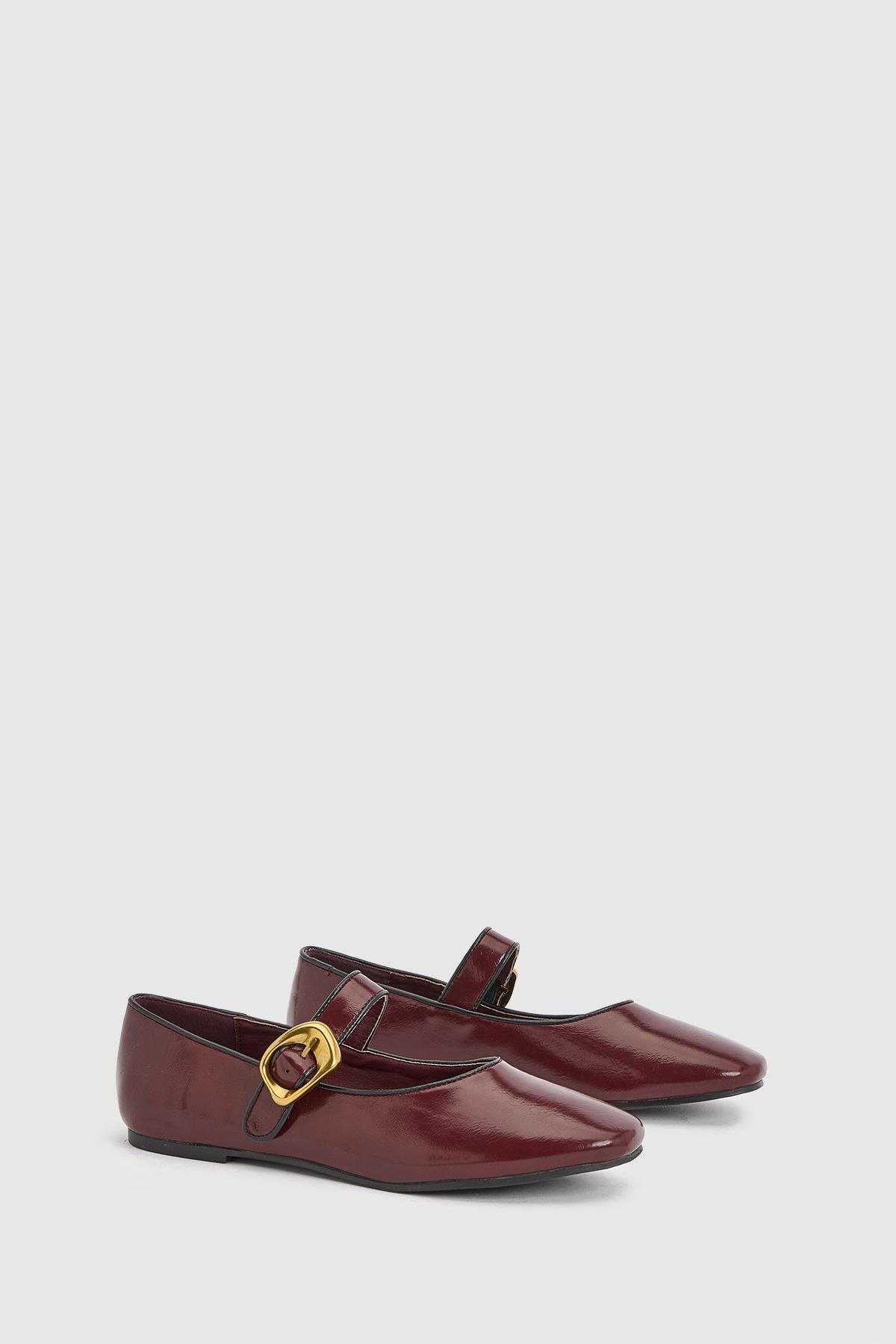 Ballerines Mary Jane b boucle