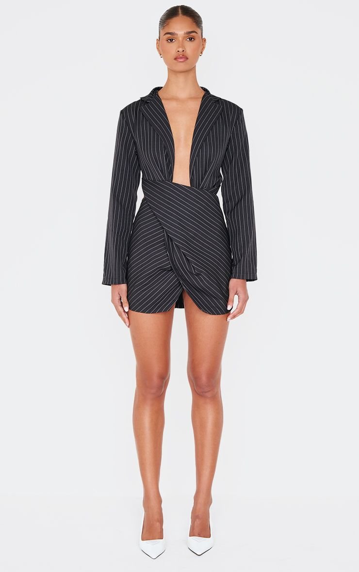 Robe blazer portefeuille b khtout