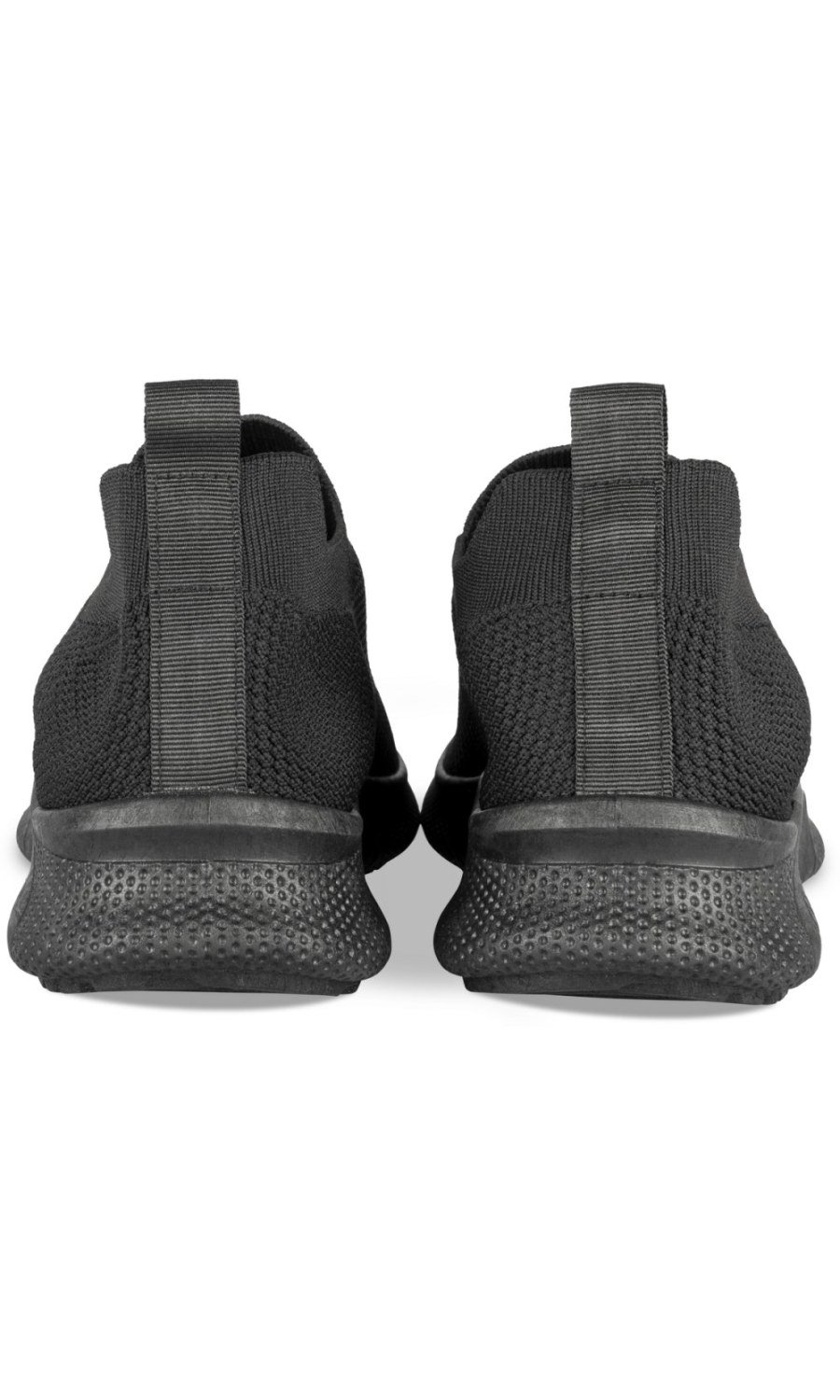 Baskets chaussettes en maille noires
