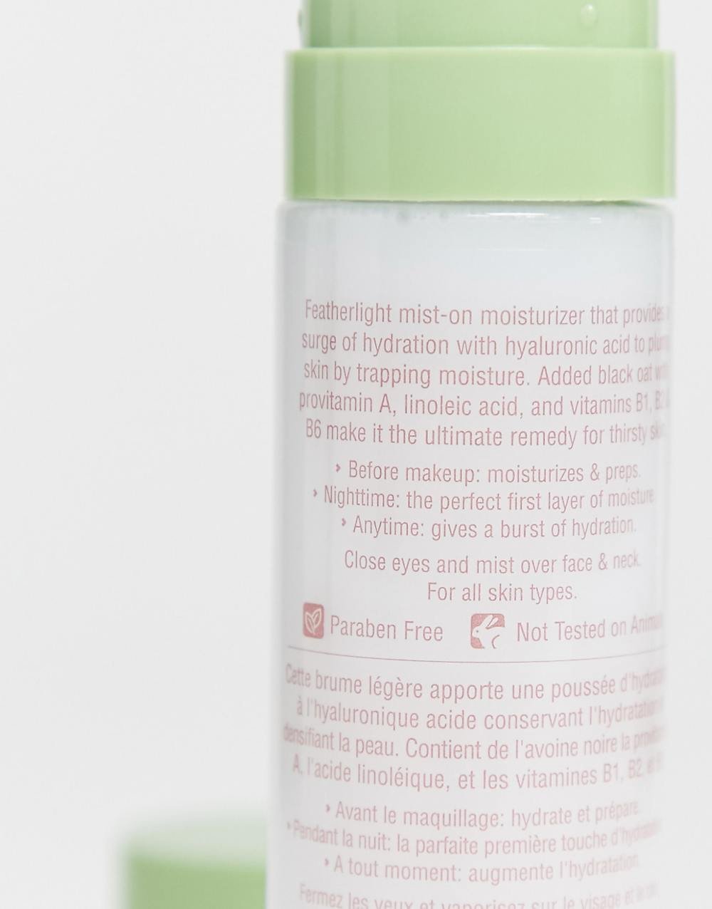Hyaluronic acid hydrating milky mist - 80 ml