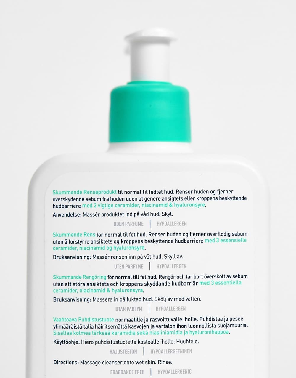 Niacinamide foaming cleanser, oily skin - 473 ml