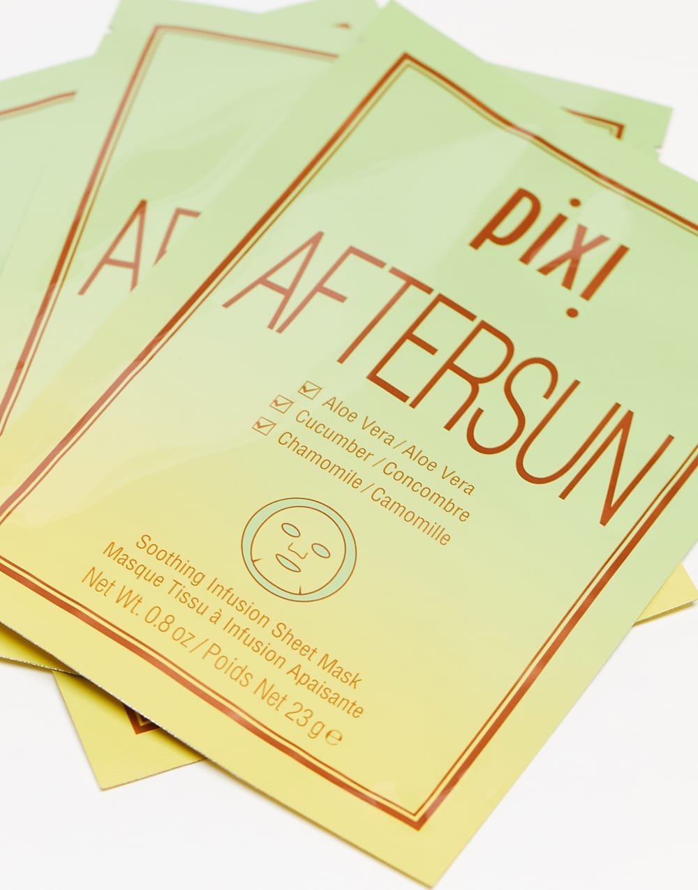 After-sun sheet masks x 3
