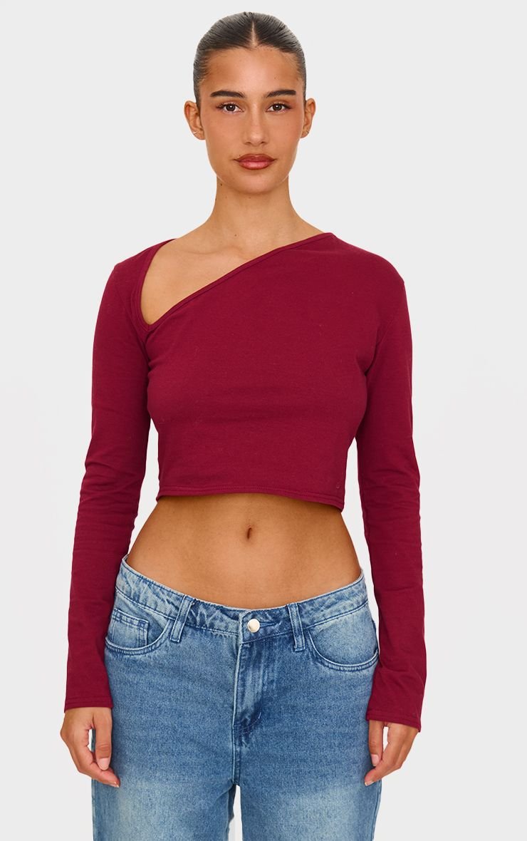 Haut kmam twal coton col asymétrique
