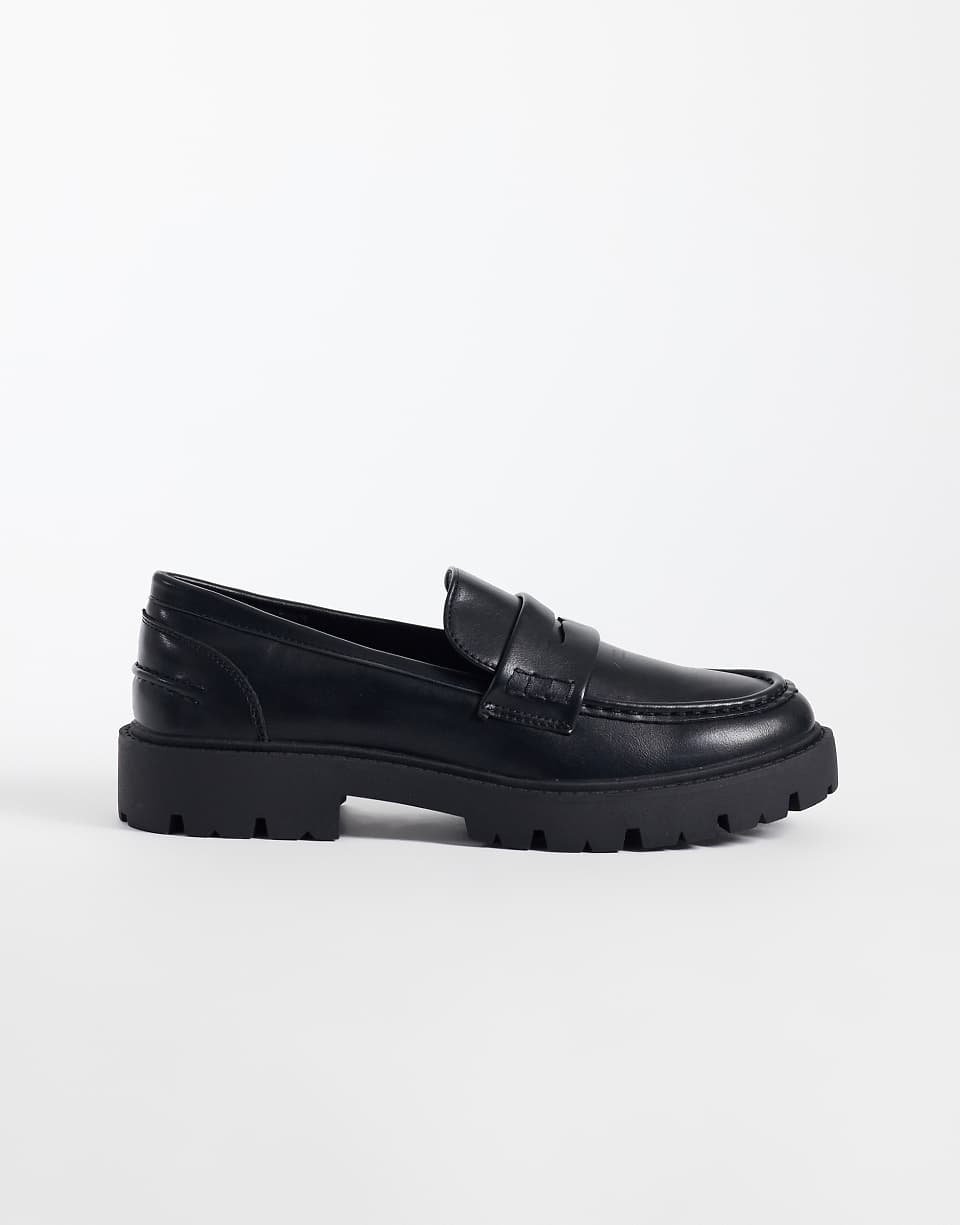 Kinder - Mocassins chunky - Noir