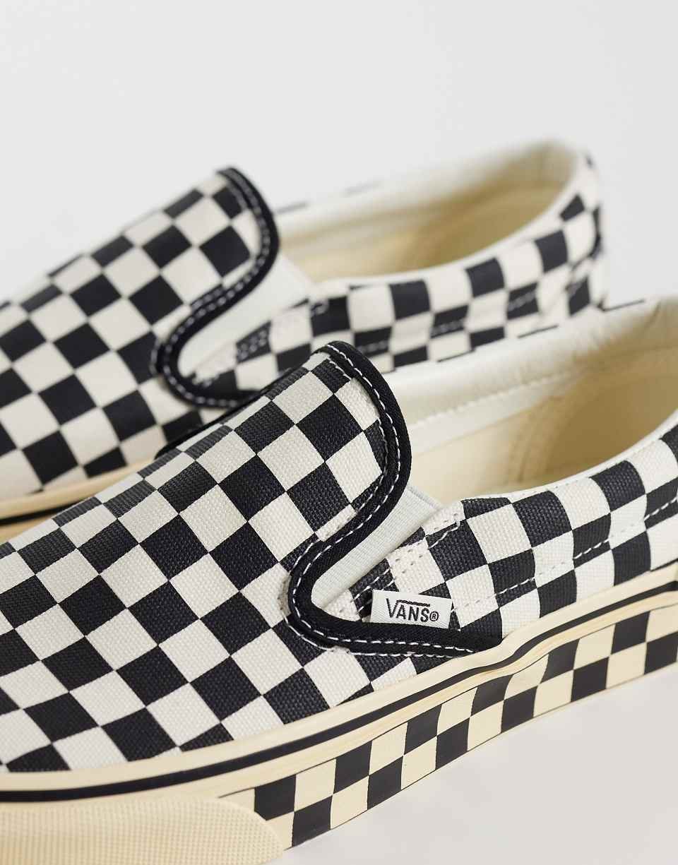 Classic Slip-On trainers in black and white check