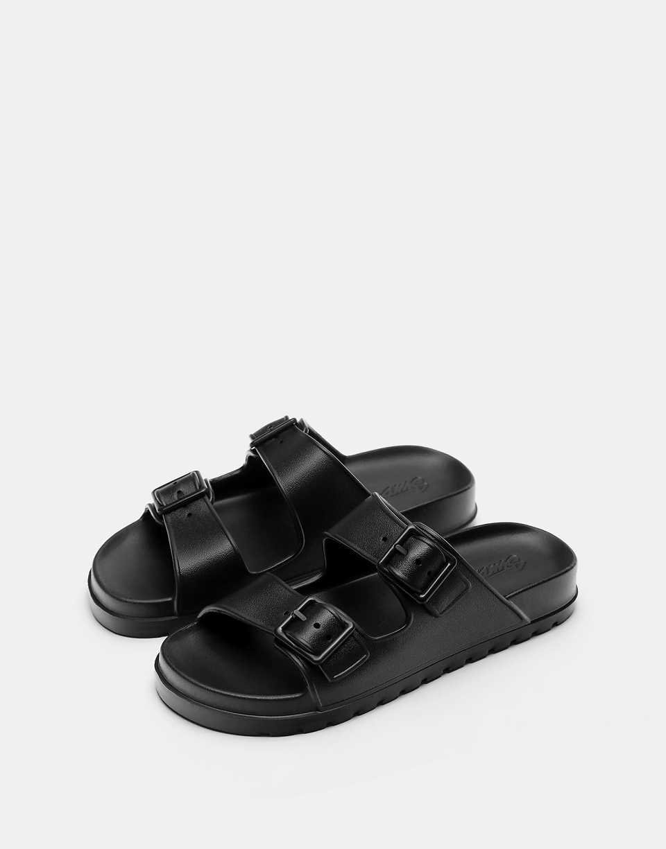 Sandales à boucles - Noir