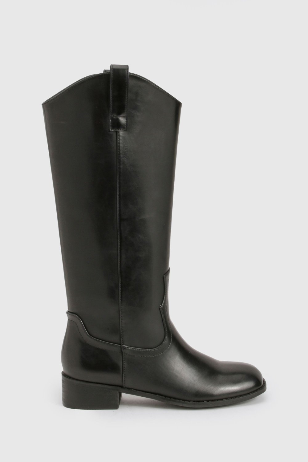 Bottes western à talon bloc