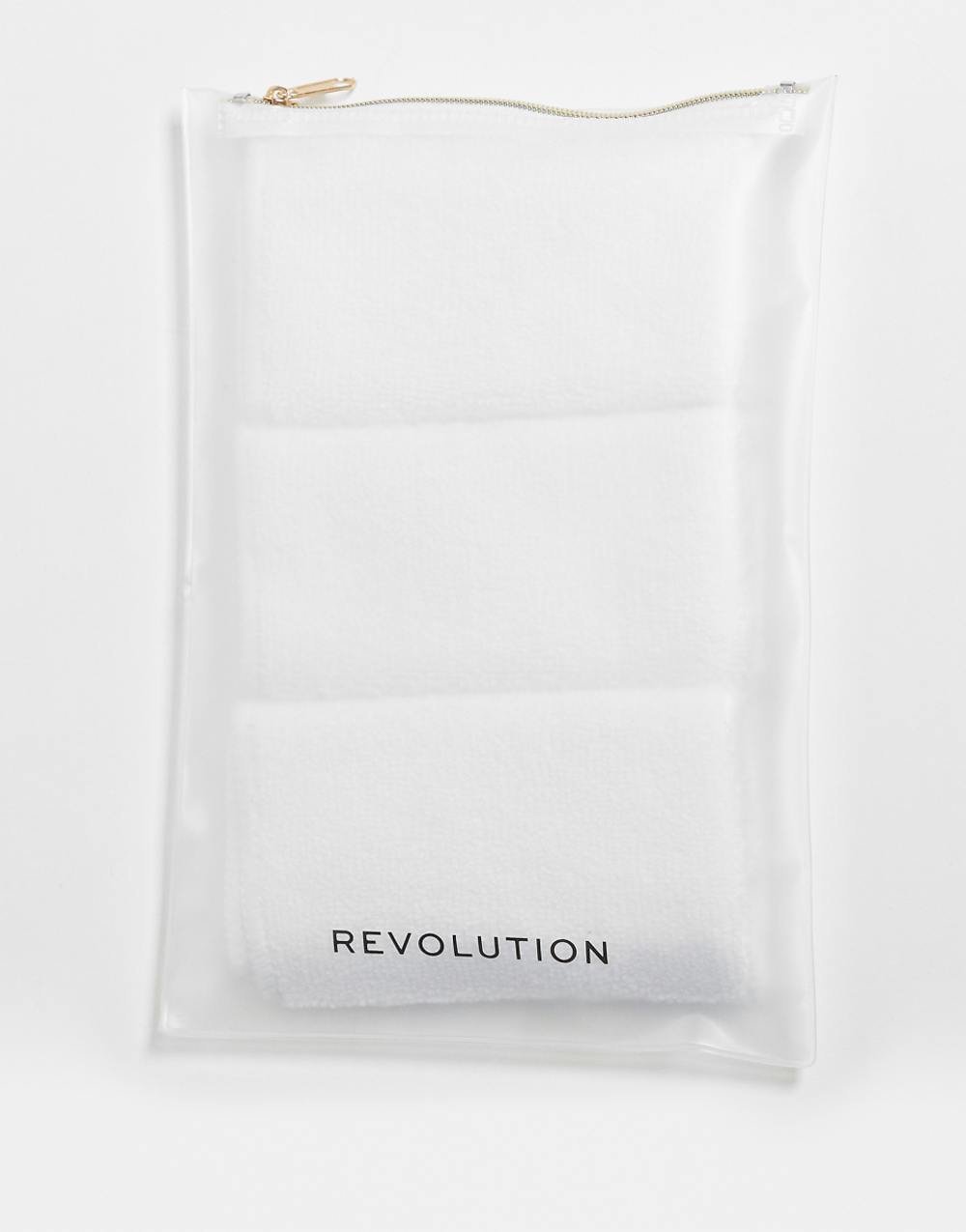 Reusable microfibre cleansing cloths - set of 3