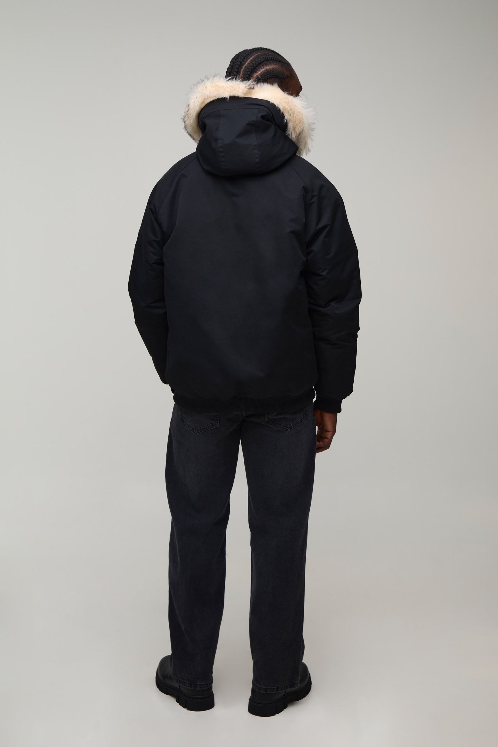 Parka twila b capuche w bordure - Tall