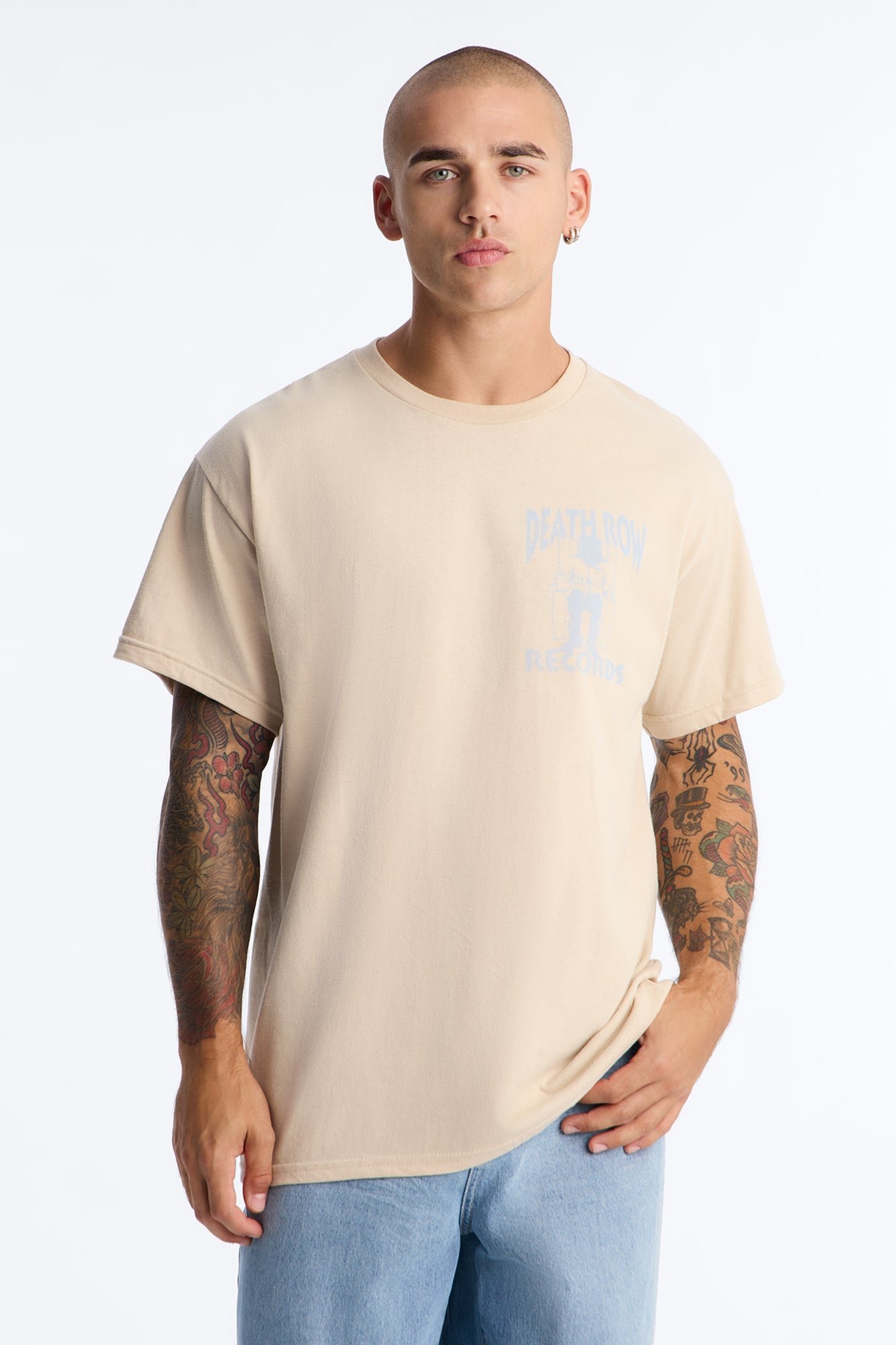 Death Row Records oversized tee