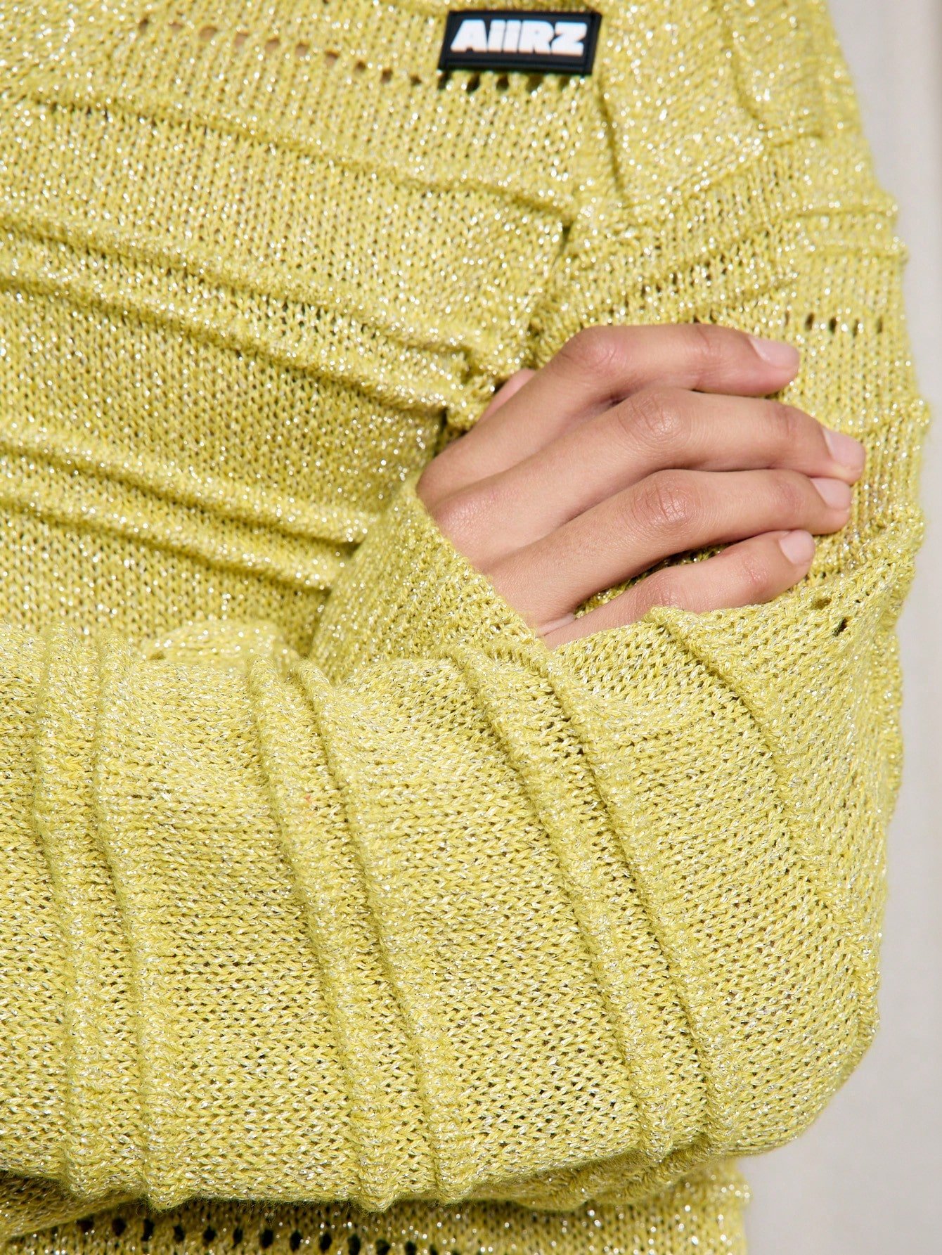 Cardigan tricot côtelé kaylme3 métallisé b sdaf