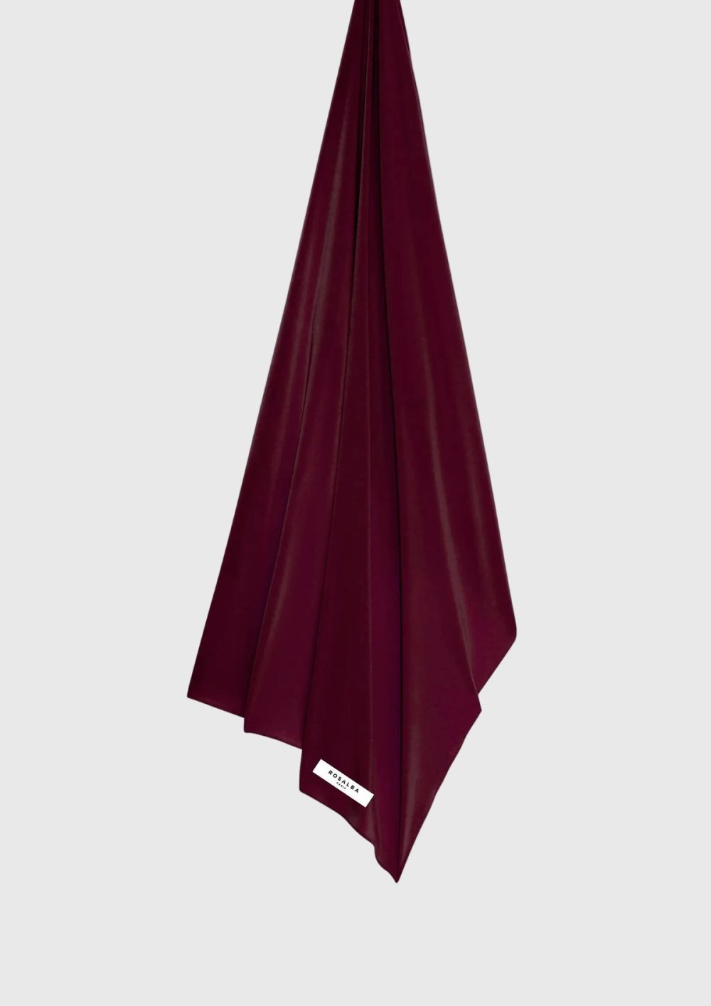 Liquid jersey hijab - Dark cherry