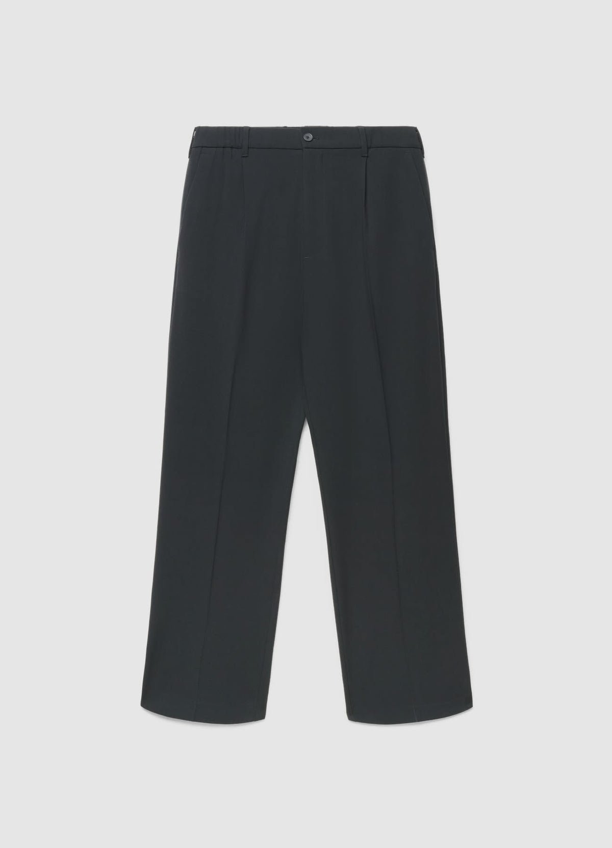 Pantalon large à taille élastique au dos