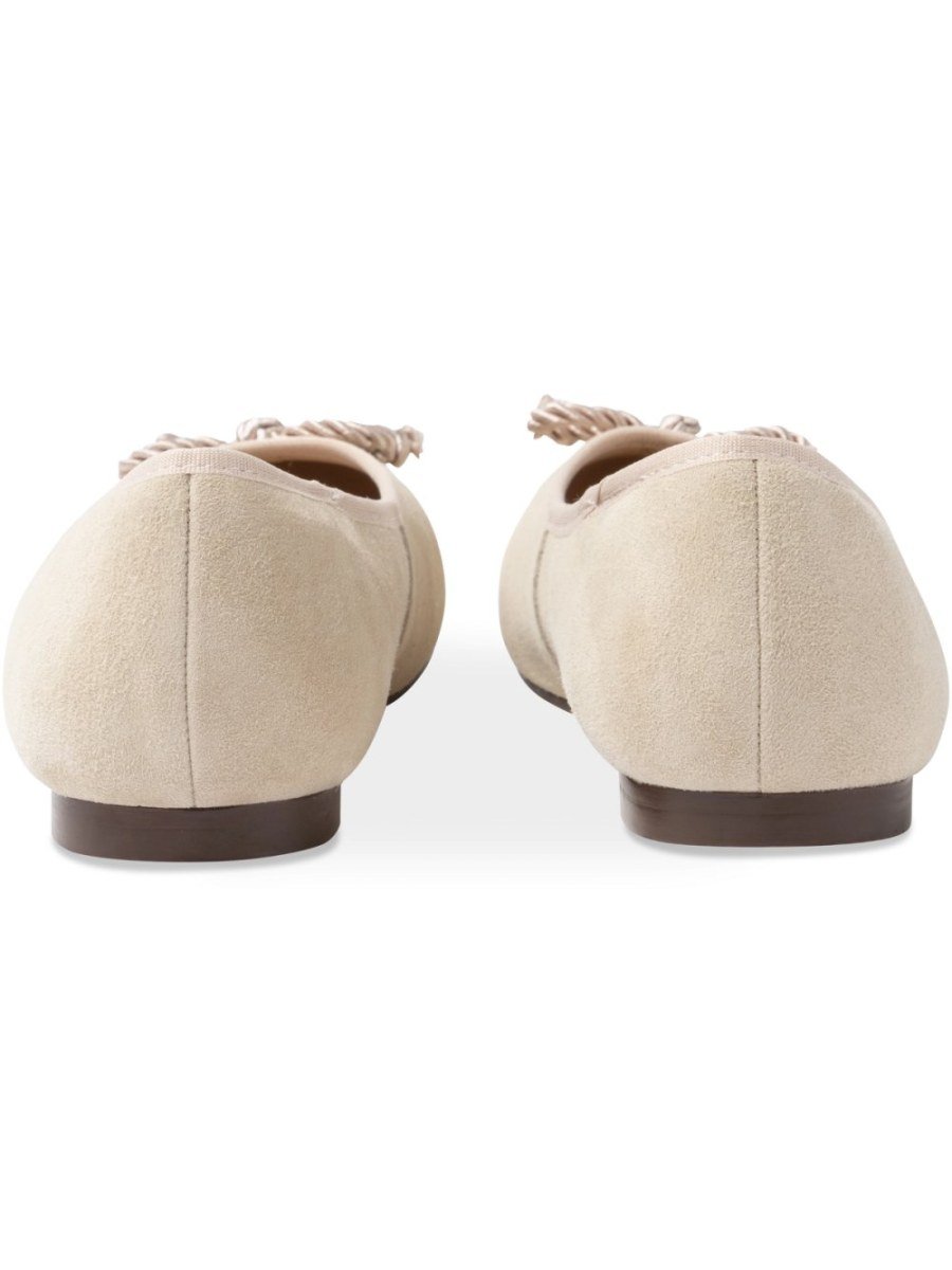 Ballerines suédine fiyonka cordelette wardi fat7