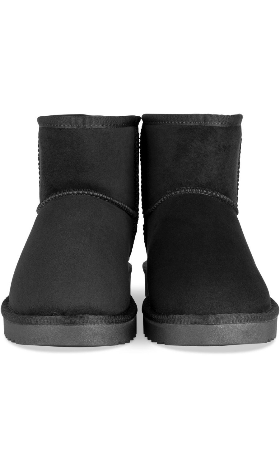 Boots courtes en suédine noires
