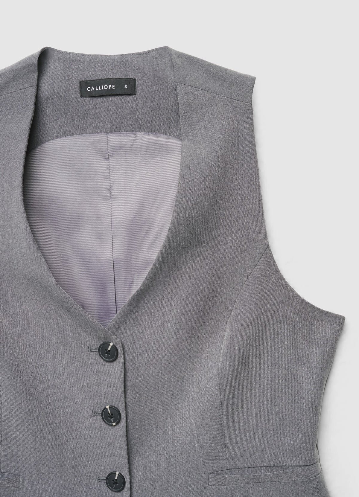 Marl tailored waistcoat