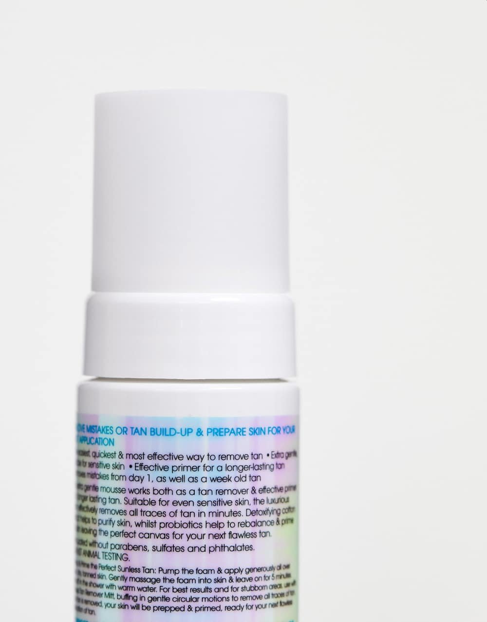 Exfoliating self-tan remover mousse - 200 ml