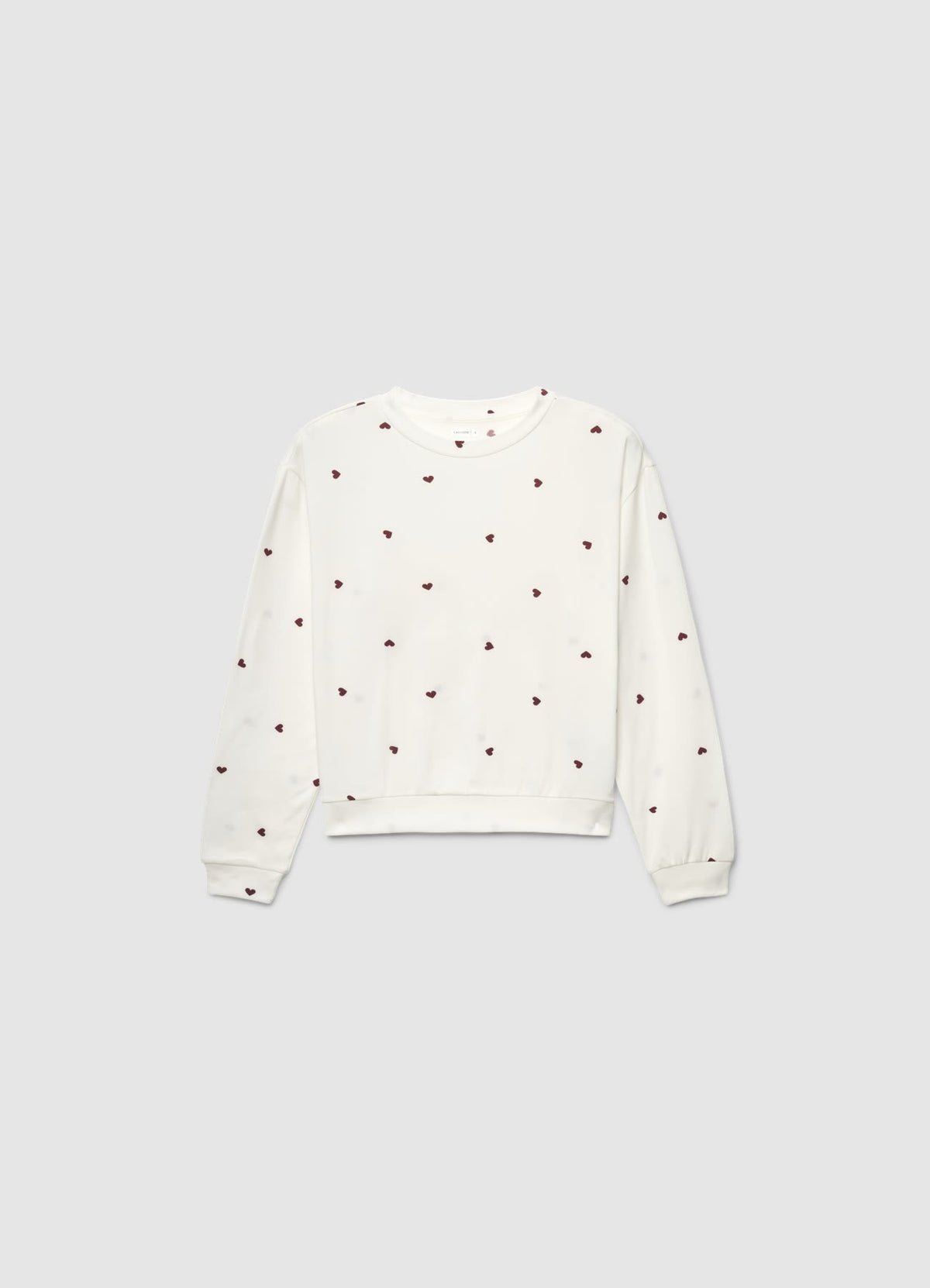 Heart-print pyjama set
