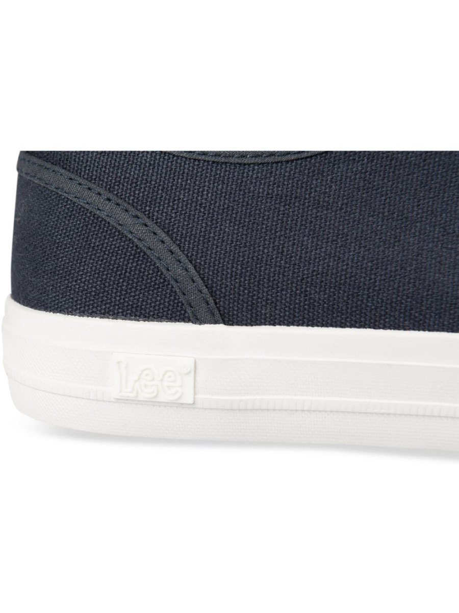 Baskets dyal toile unie bleu marine