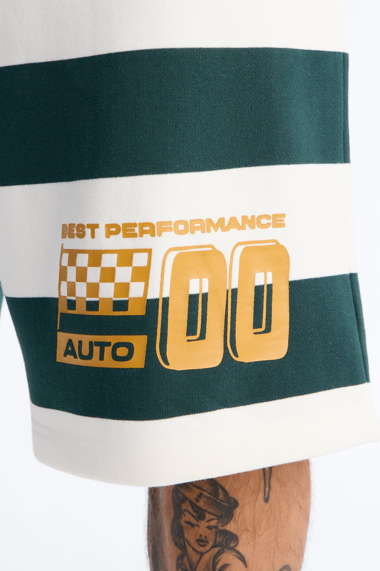 Racing Society Stripe Sweatshort