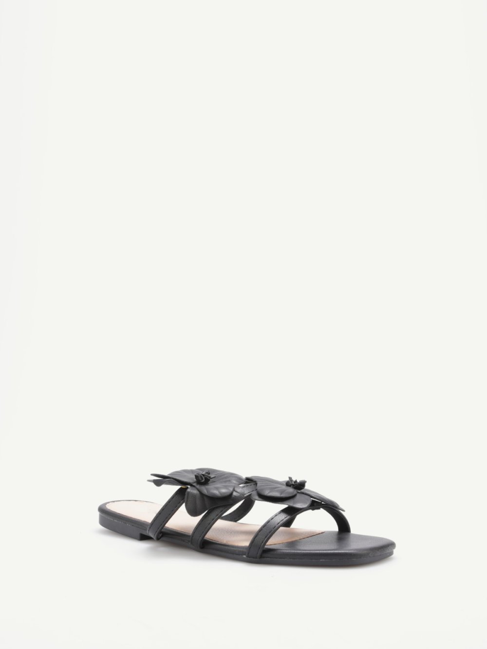 Mules plates simili b lwerd barzin k7lin