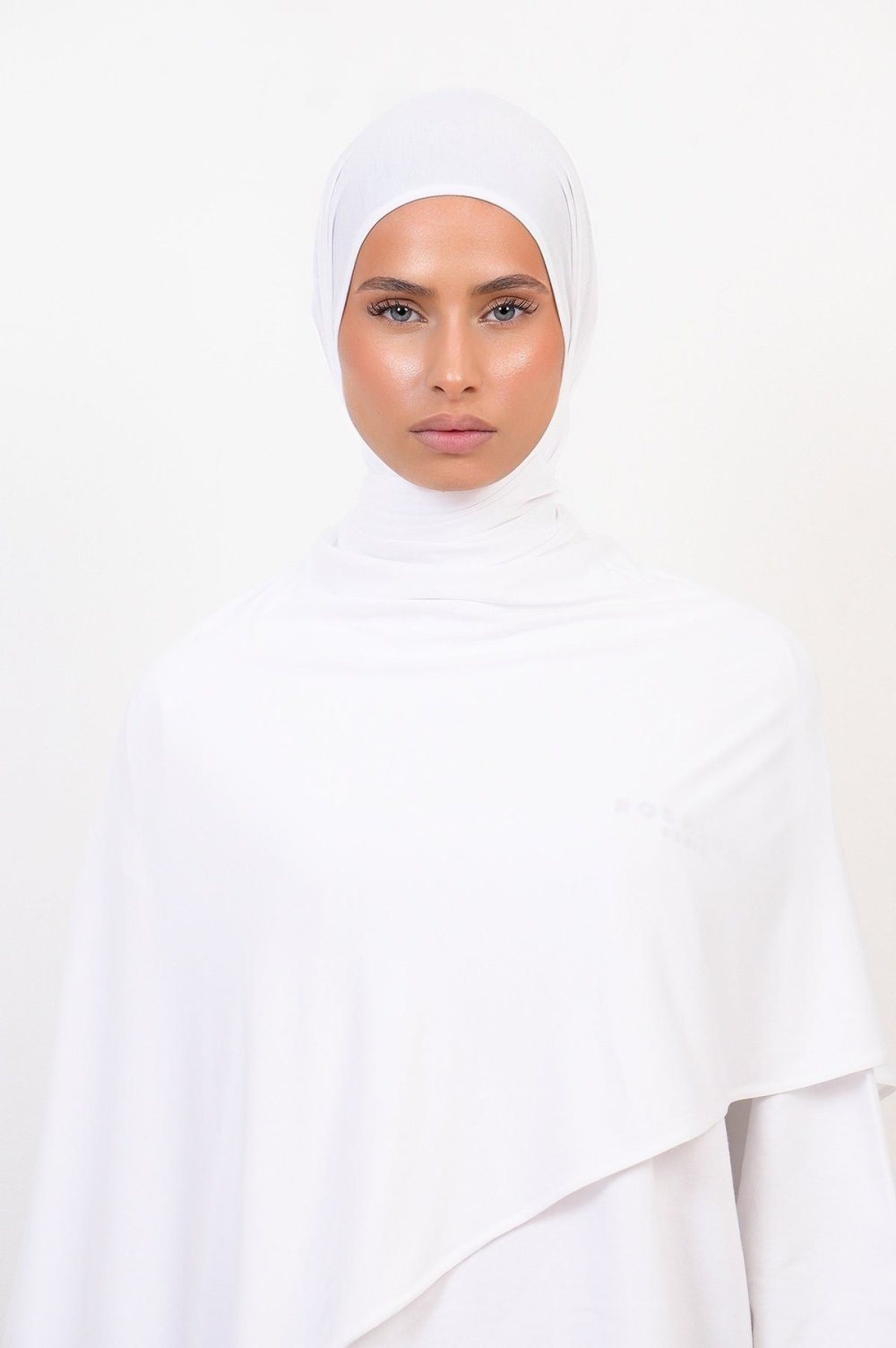 Modal hijab - White