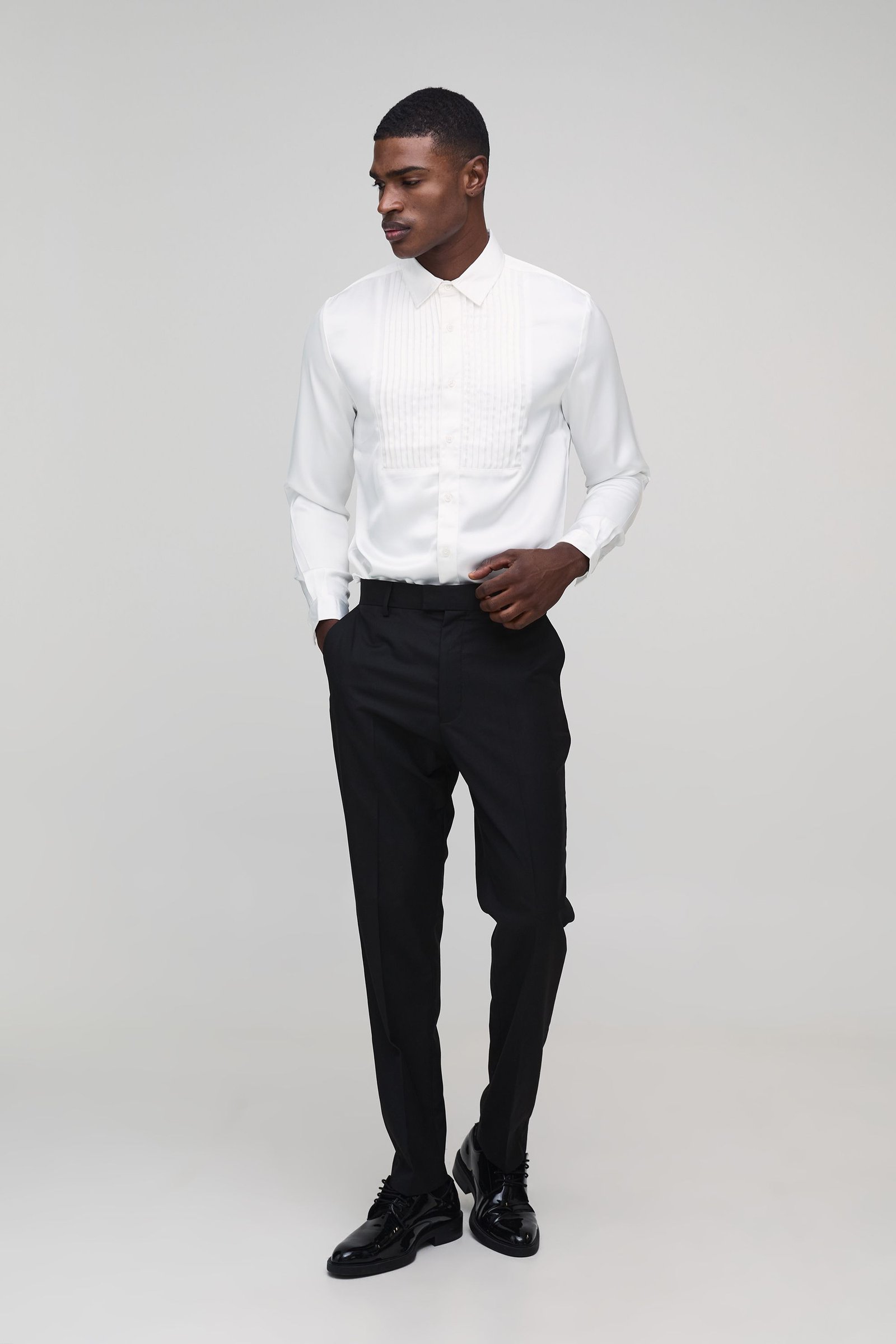 Pantalon de costume coupe décontractée