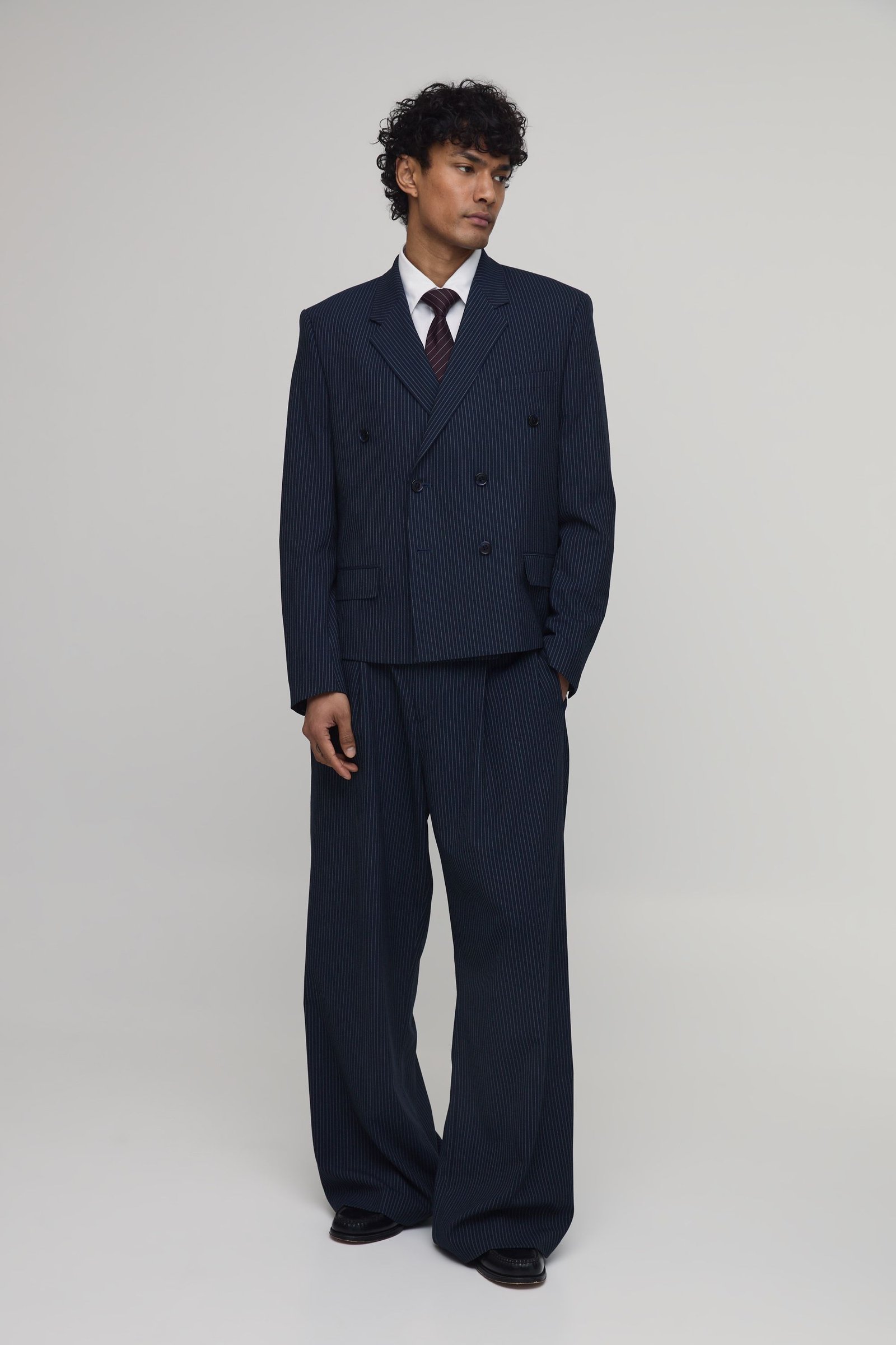 Blazer croisé oversize b khtout rqaq