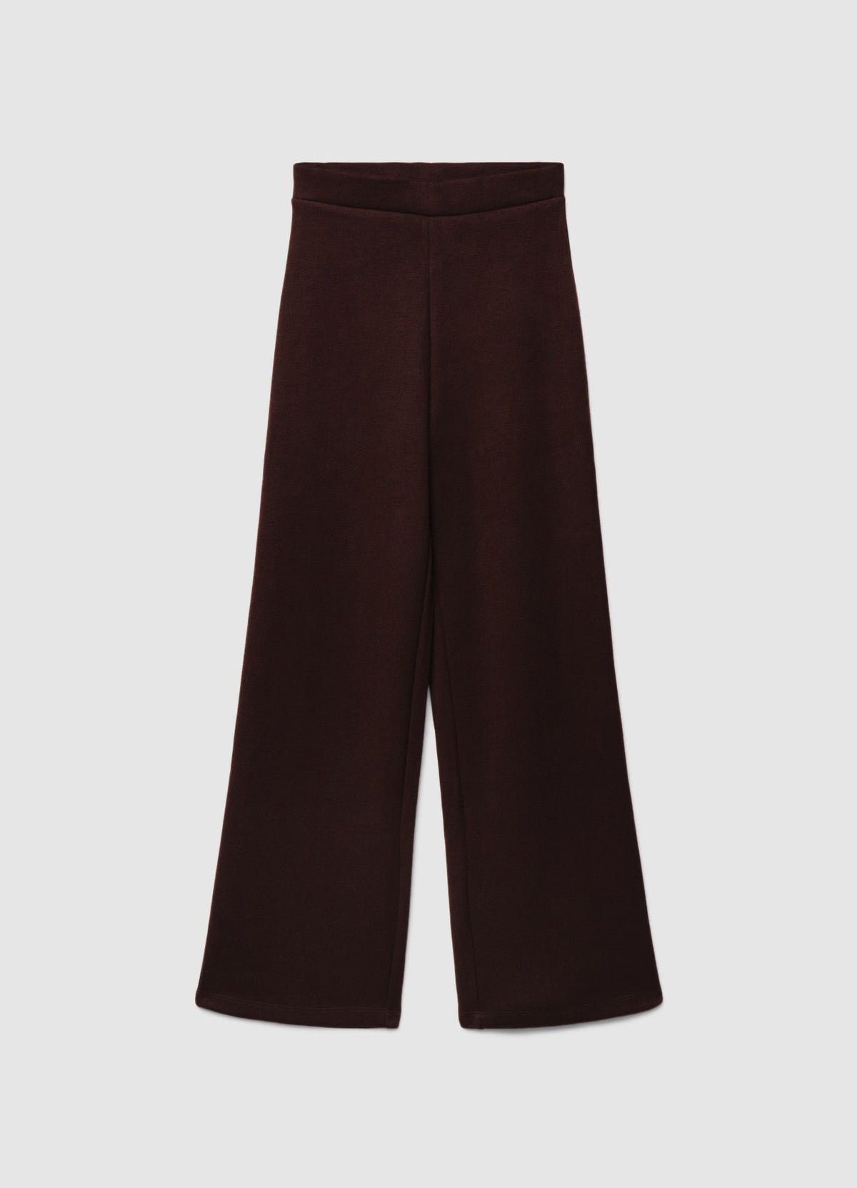 Soft palazzo trousers, elastic waist