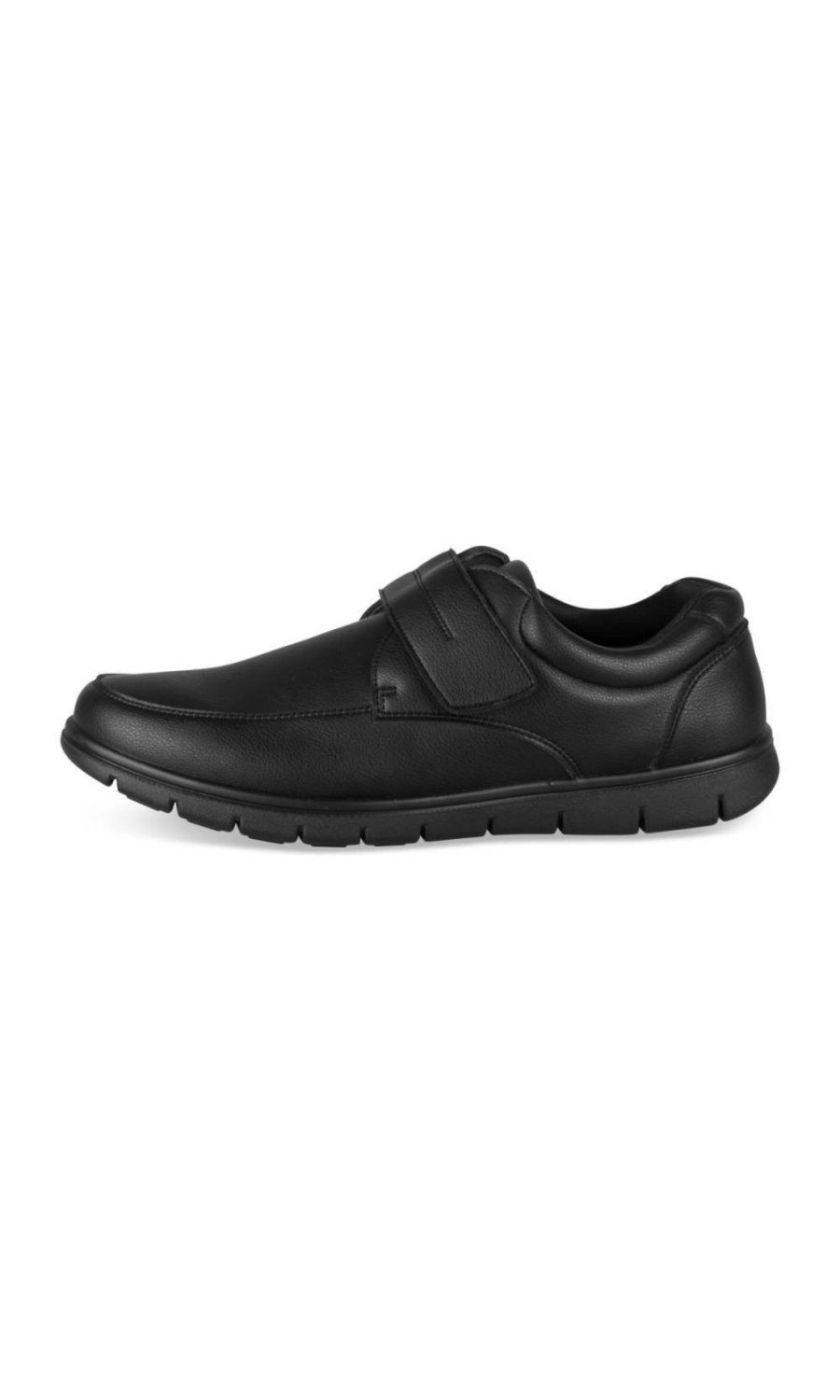 Chaussures de ville à scratch noires