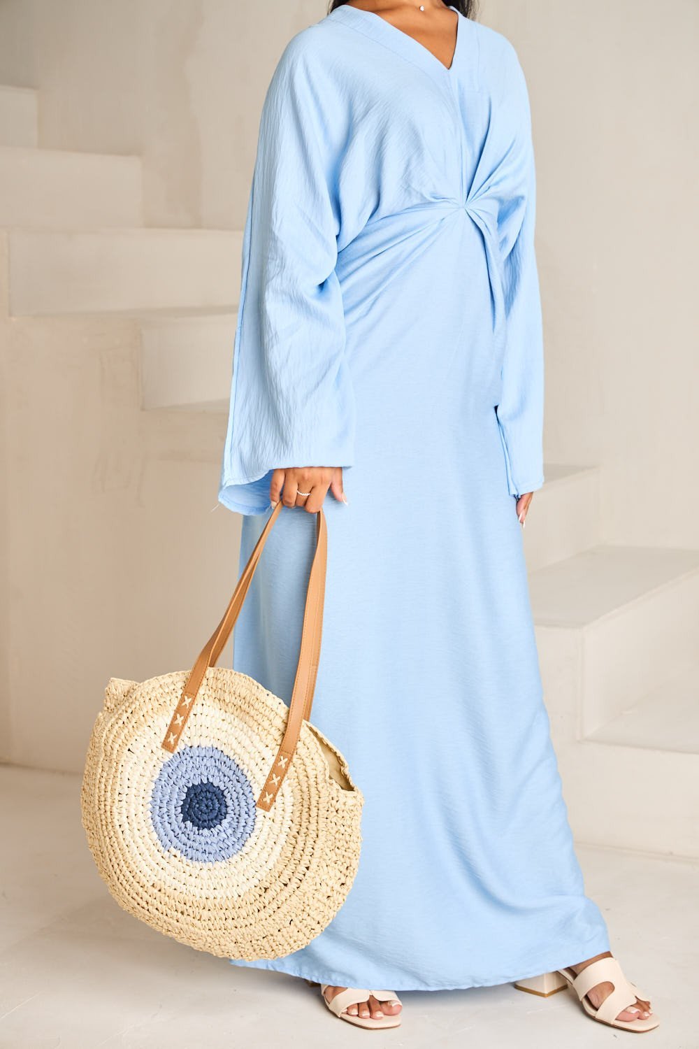 Sac rond f paille mdfoura beige w zr9