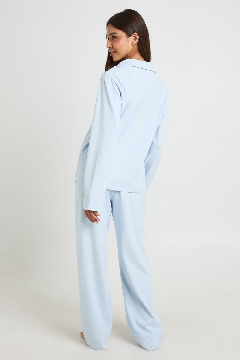Pyjama chemise w sarwal f jersey brossé