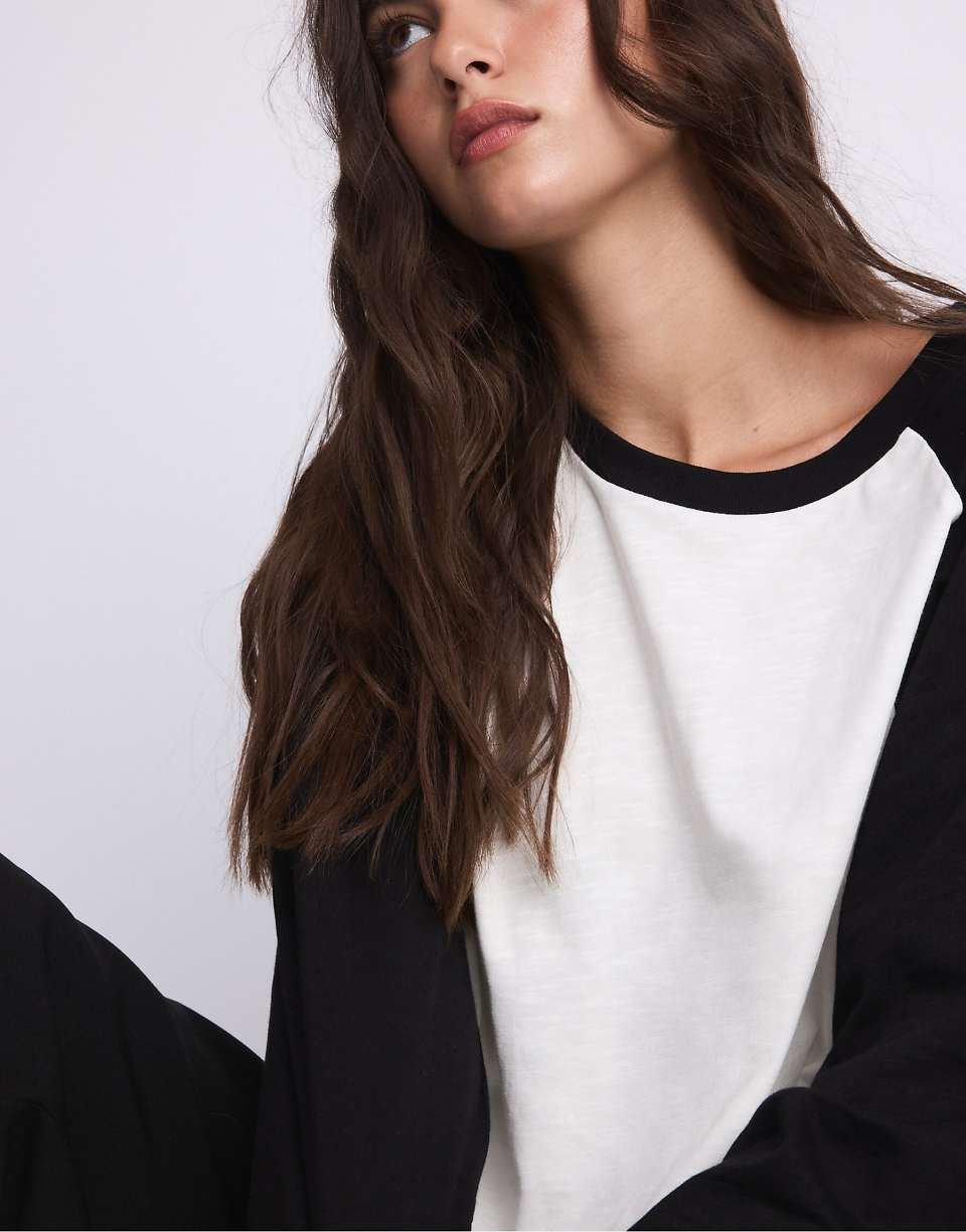 T-shirt baseball oversize khal