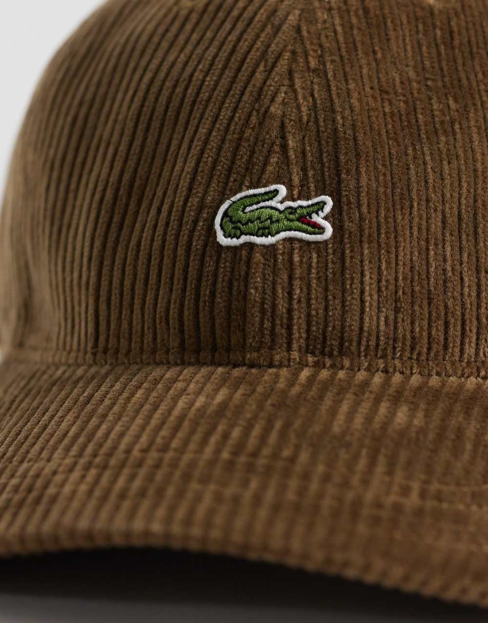 Cord cap in camel