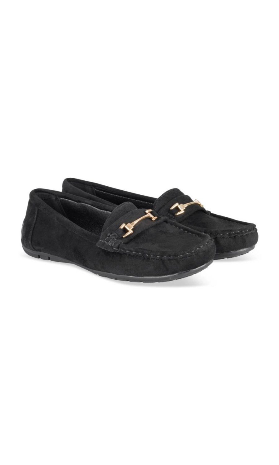 Mocassins b suédine w silsila dehbiya k7lin