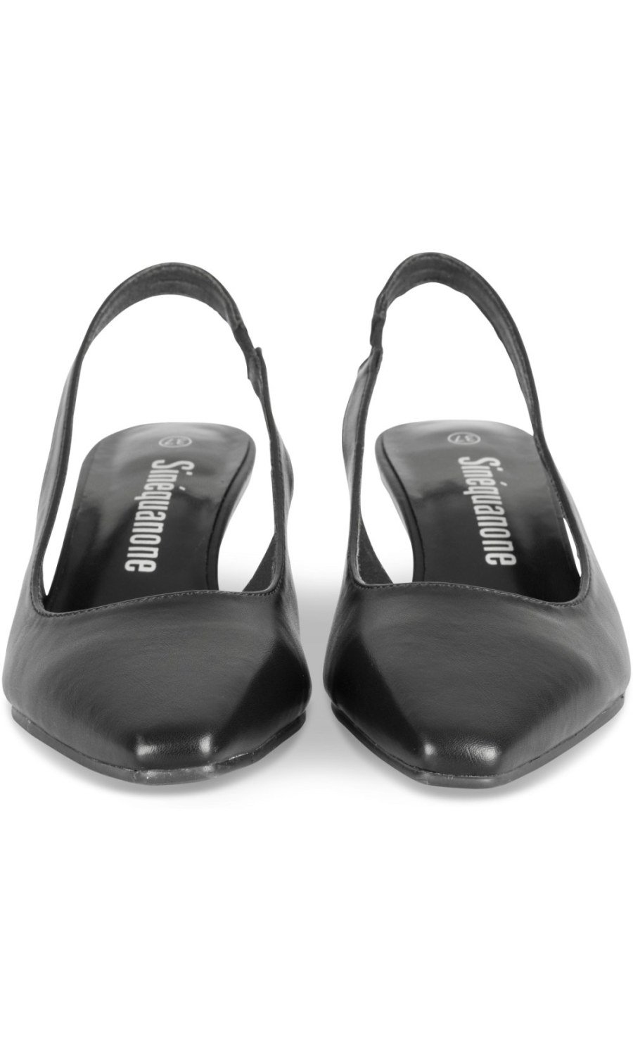 Slingbacks b bout pointu b talon carré k7lin