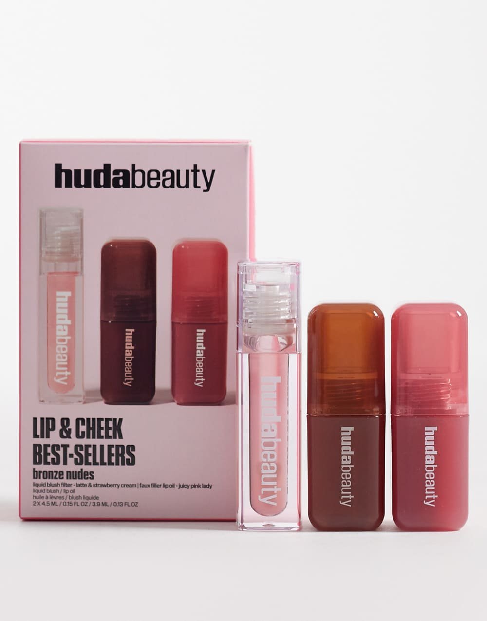 Bronze Nudes lip and cheek set - 3 products