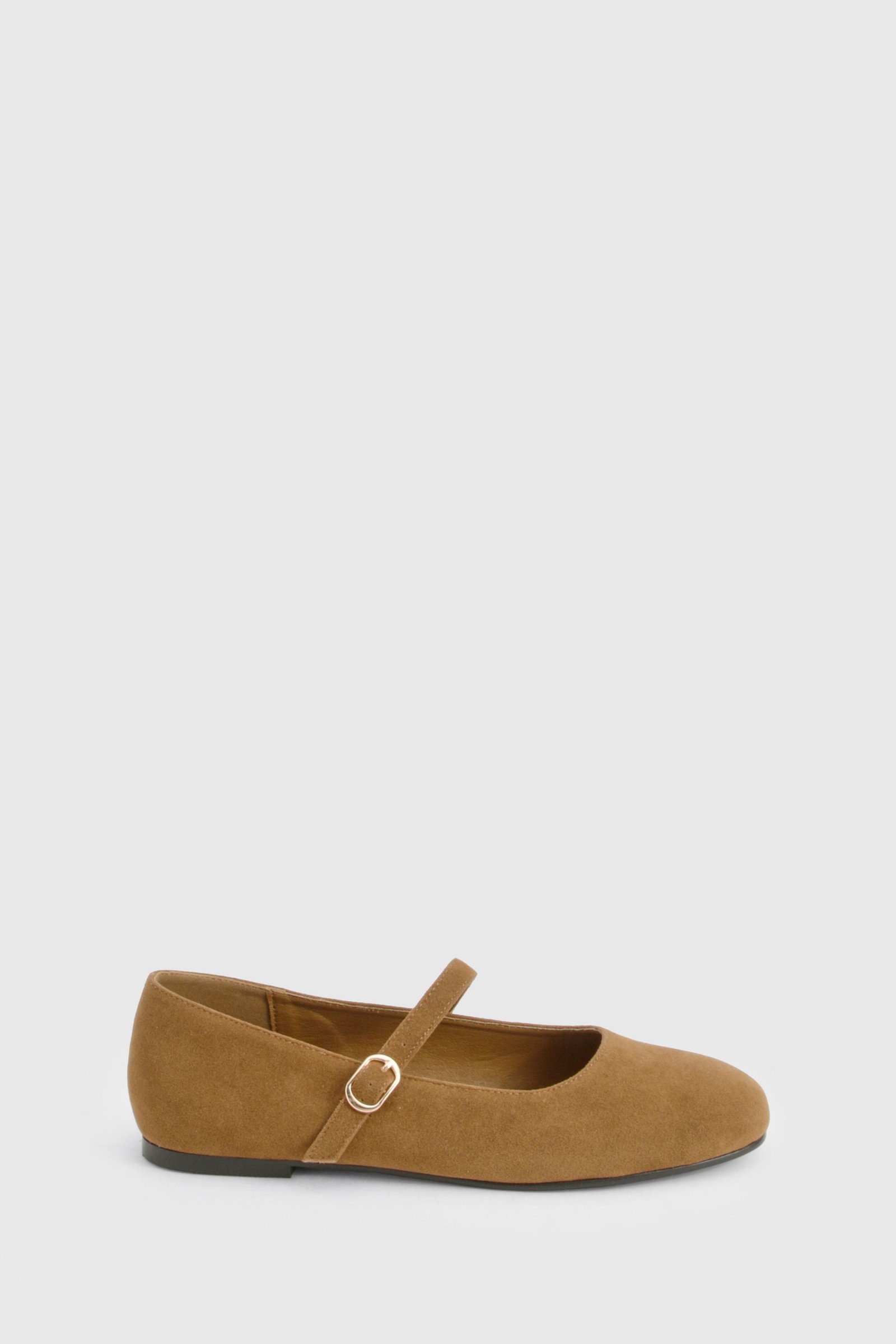 Ballerines Mary Jane f suédine - Pied large
