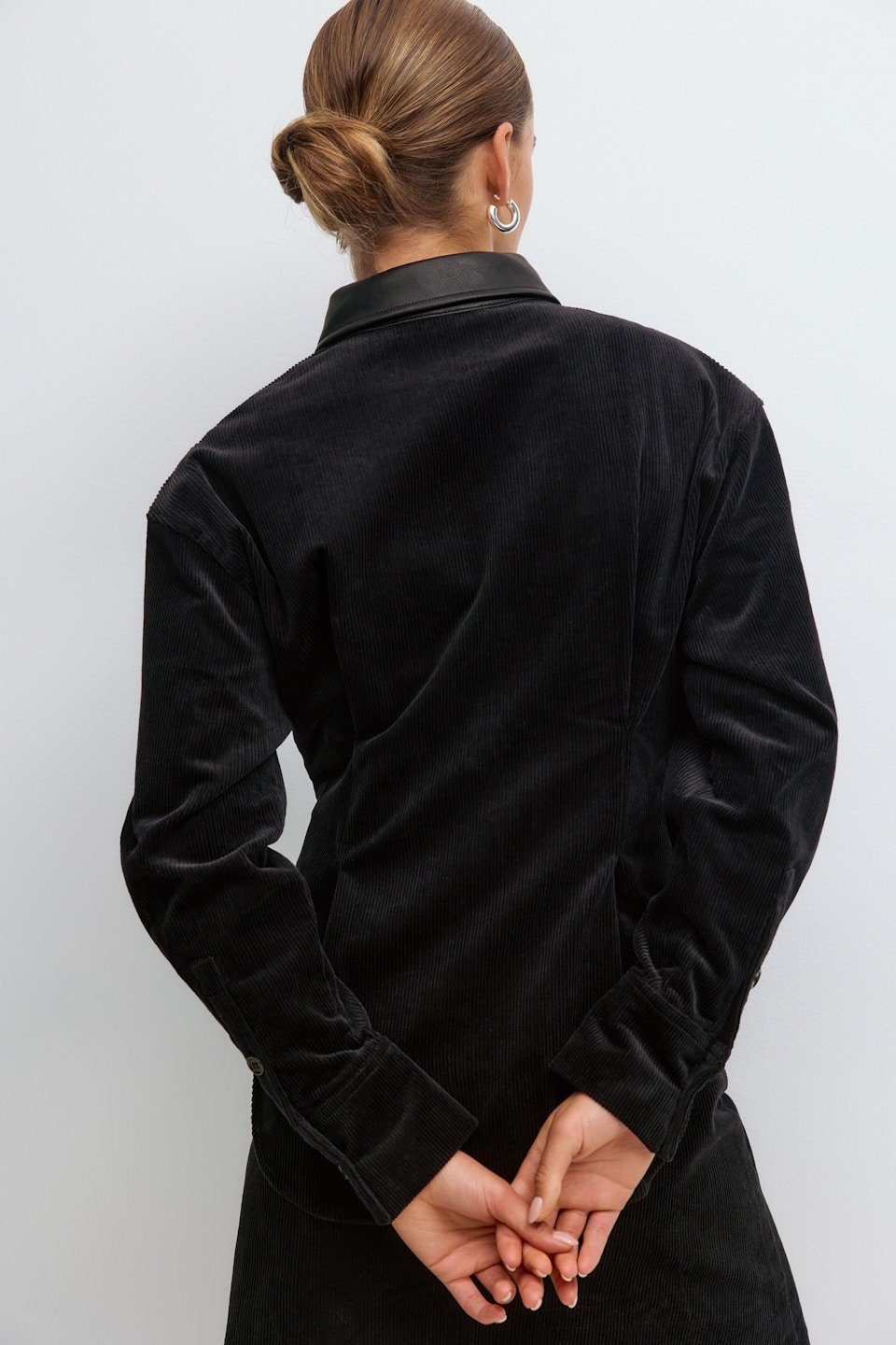 Chemise en velours côtelé