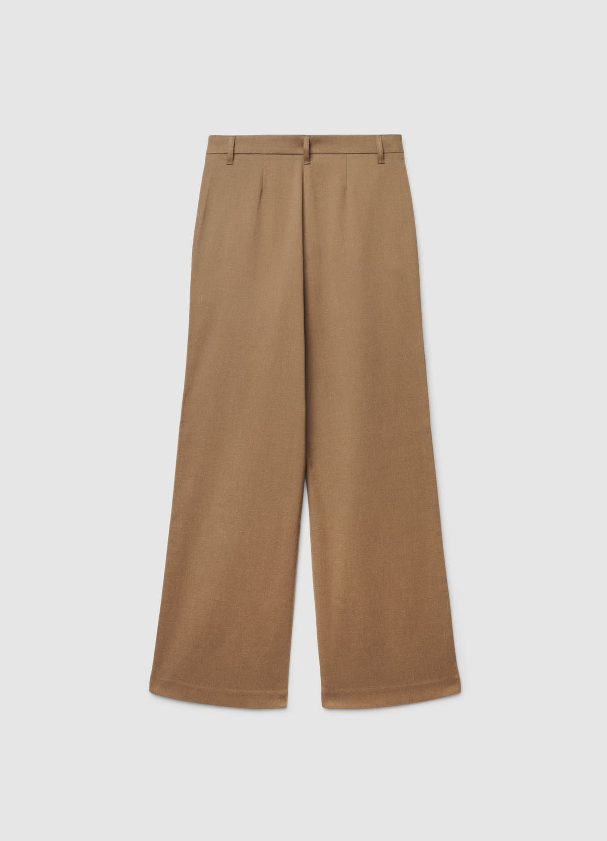 Pantalon palazzo à patte asymétrique