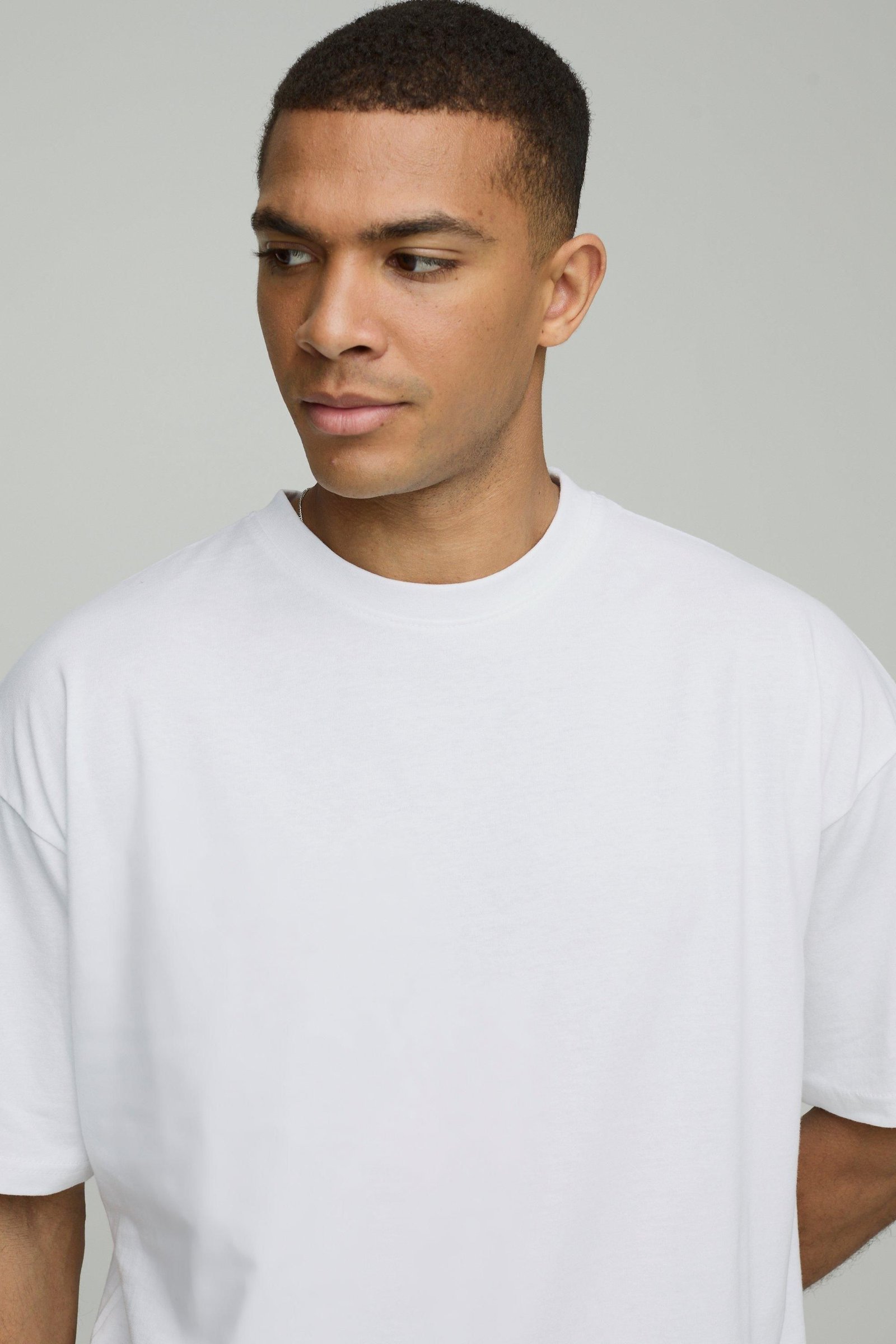 T-shirt essentiel col rond oversize