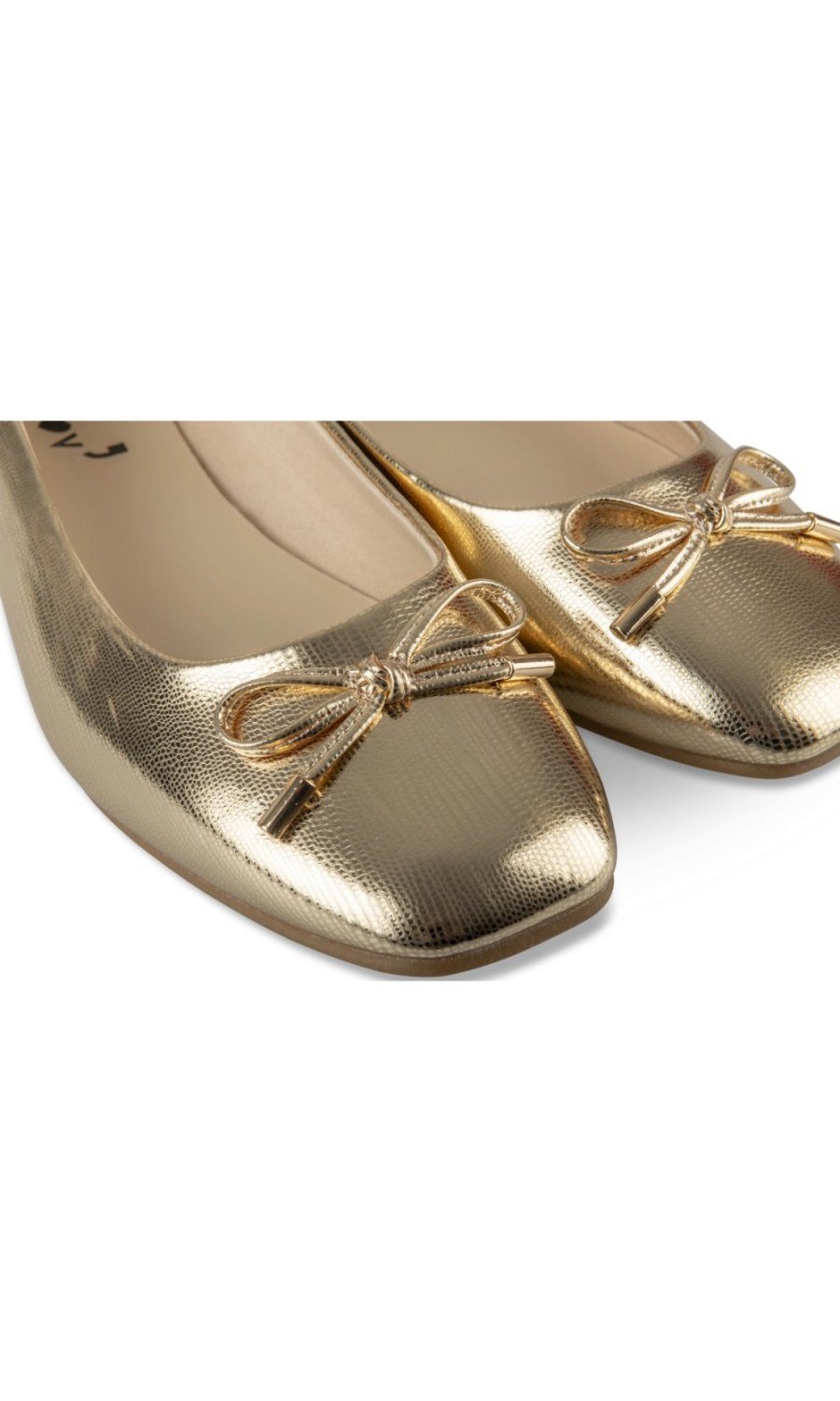 Ballerines métallisées bout mrabba3 dahbi