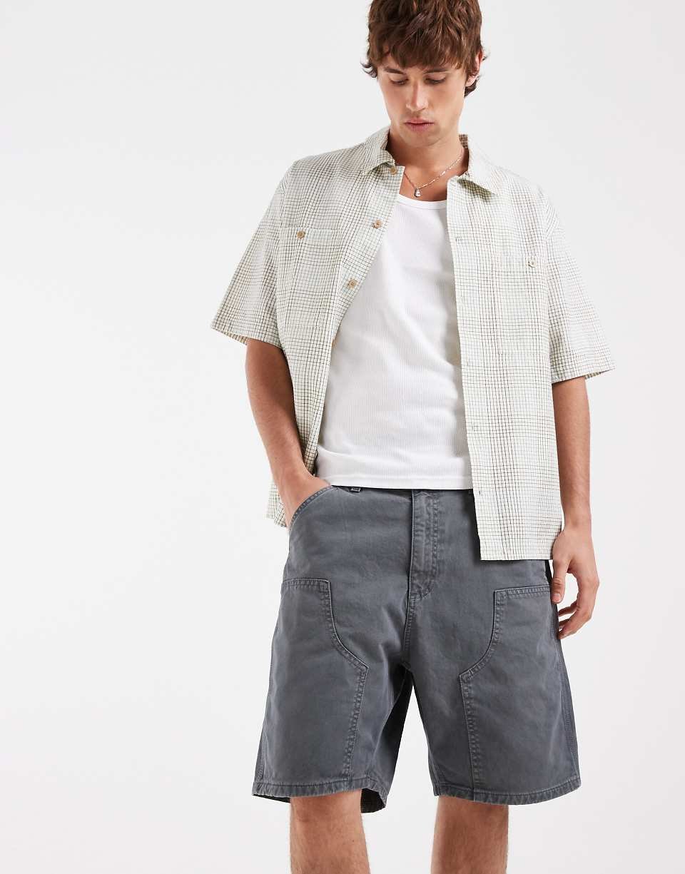 Tony - Short style peintre - Gris