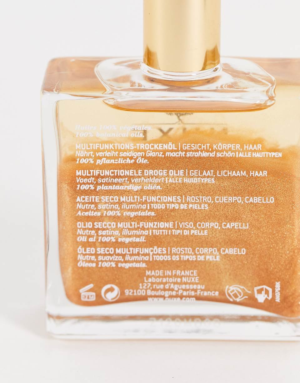 Huile Prodigieuse - Zit sèche - Doré irisé - 50 ml